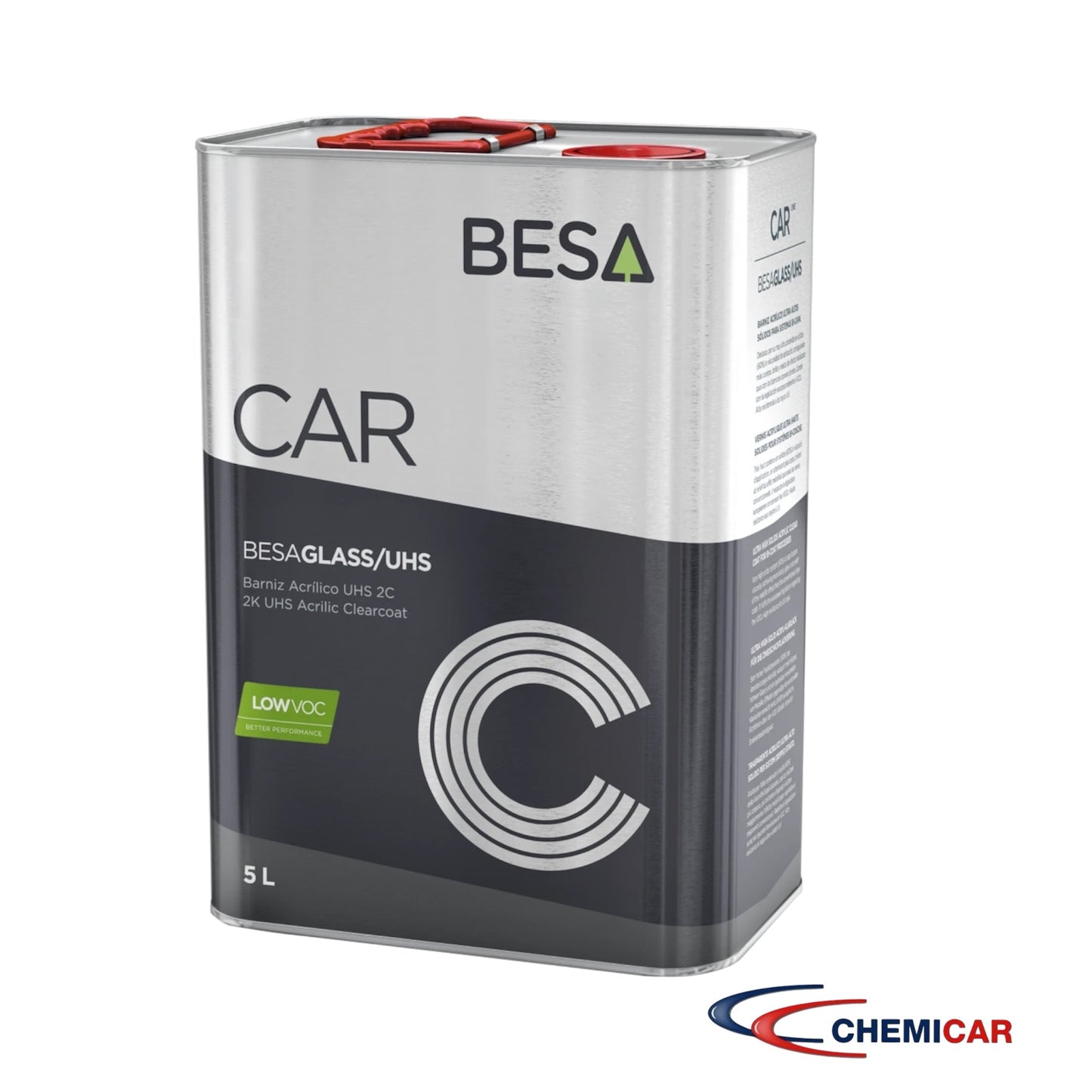 Set Lac Acrilic UHS Besa 5L + intaritor