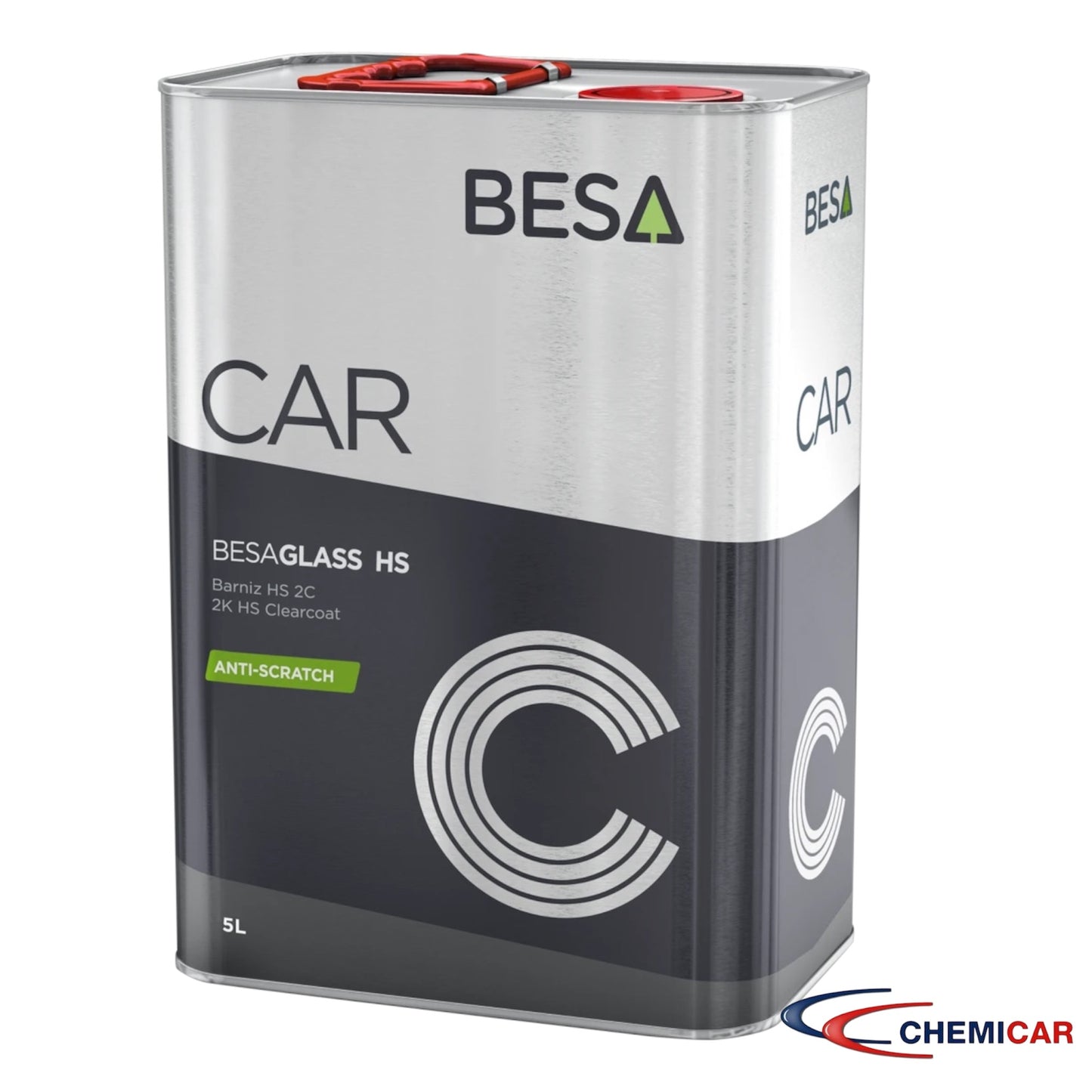 Set Lac Acrilic HS Besa 5L + intaritor normal E-224
